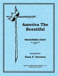 America the Beautiful Flute / Clarinet Duet, opt. Alto Sax for Clarinet cover Thumbnail